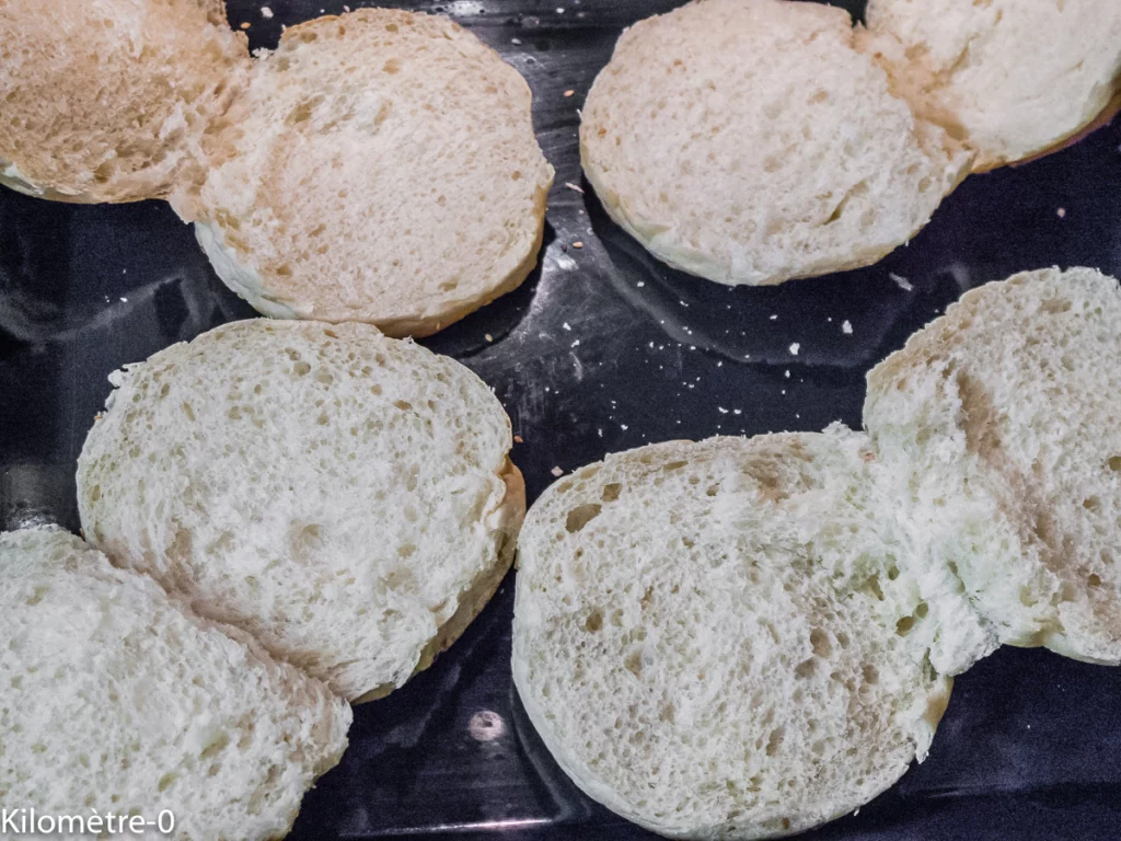 Burger au chou kale, pommes et fromage - Étape 6