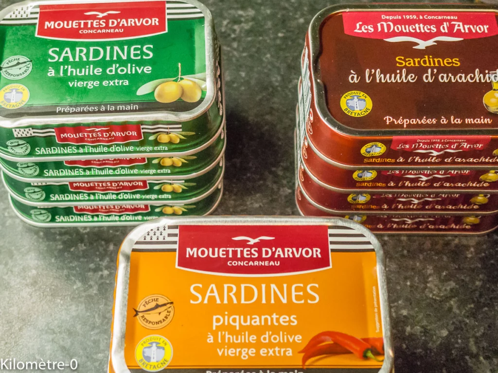 Les sardines  - Cake salé aux sardines et à l&rsquo;orange