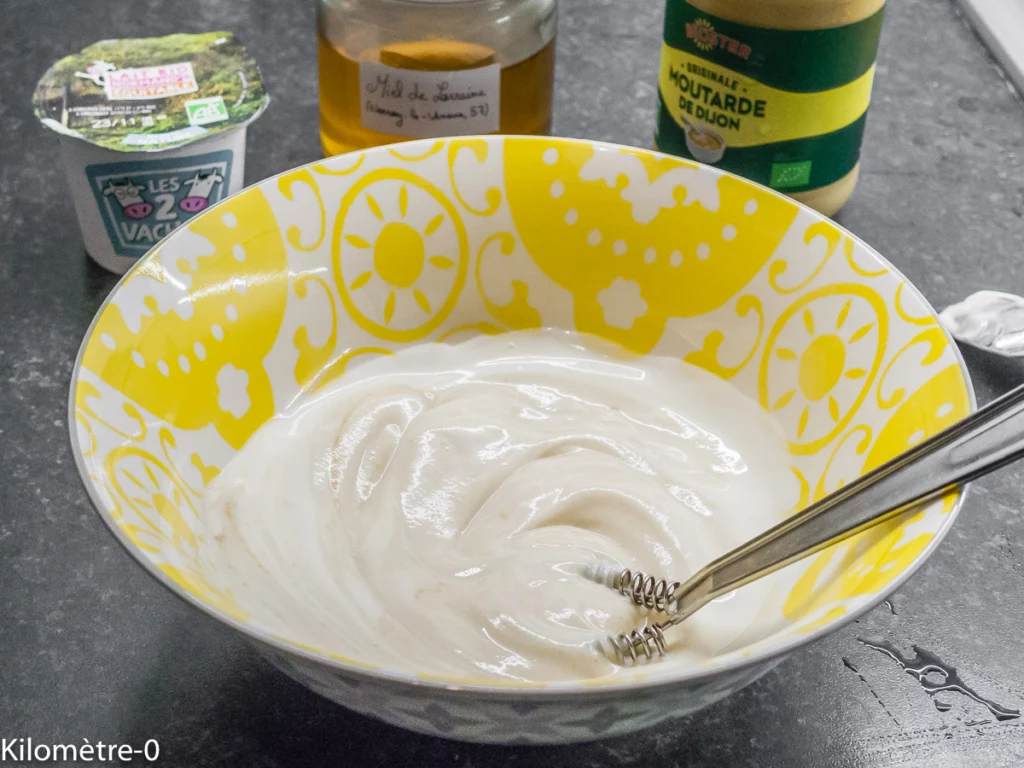 Chou kale aux sardines et à la grenade - Étape 2