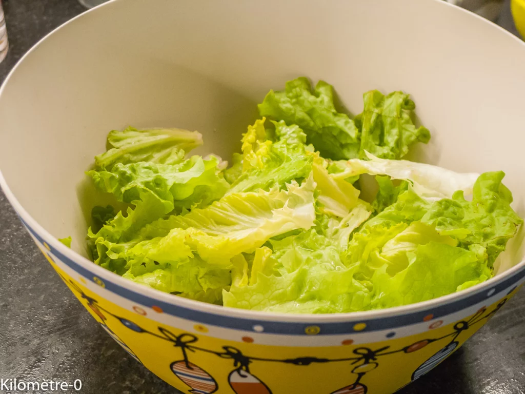 Salade de choux aux sardines et pois chiches - Étape 8