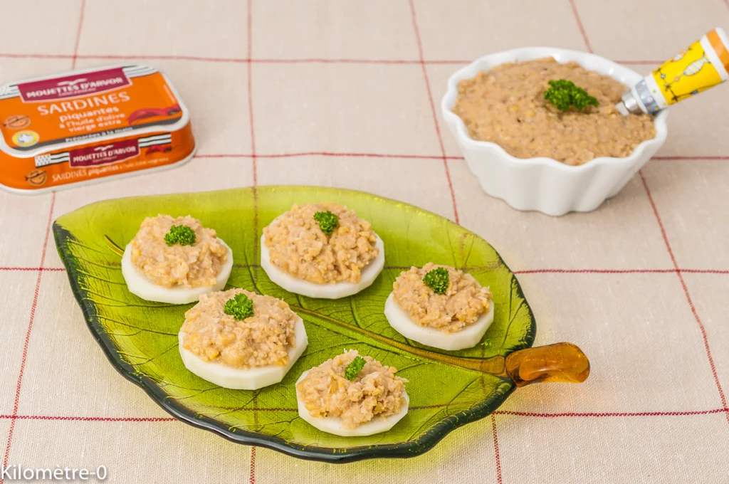 Houmous de sardines - Étape 5