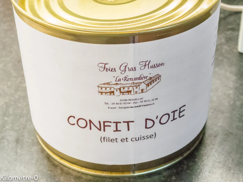 Confit d&rsquo;oie, frites de céleri et patates douces - Étape 7