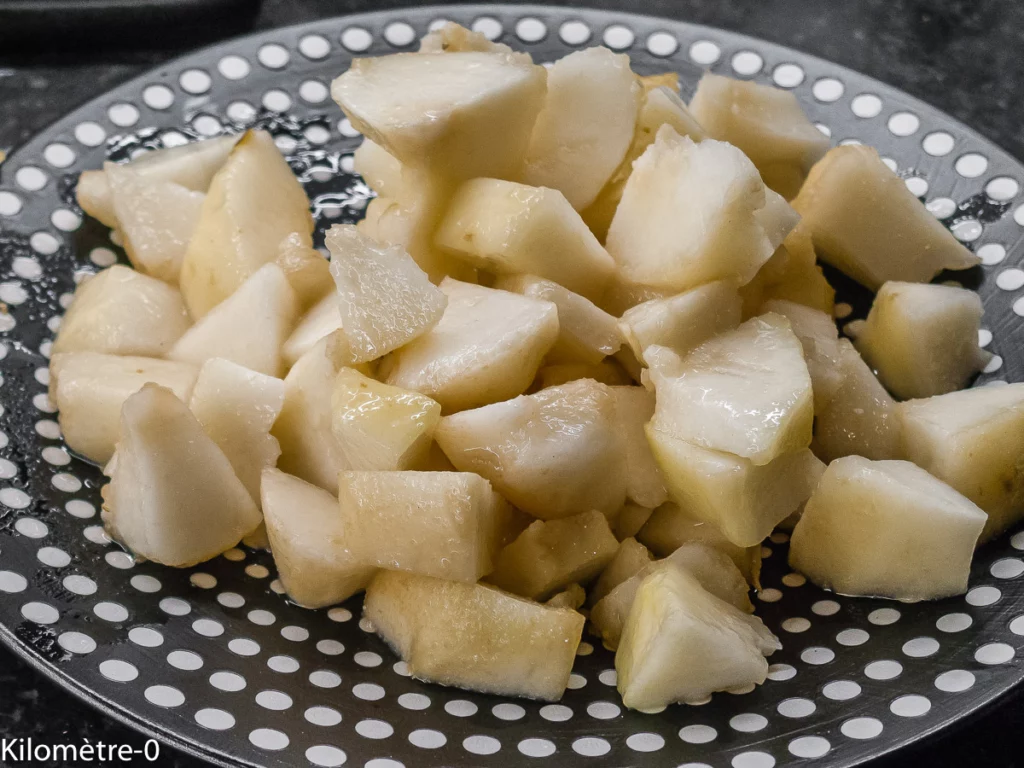 Gâteau du matin aux noix et aux poires - Étape 8