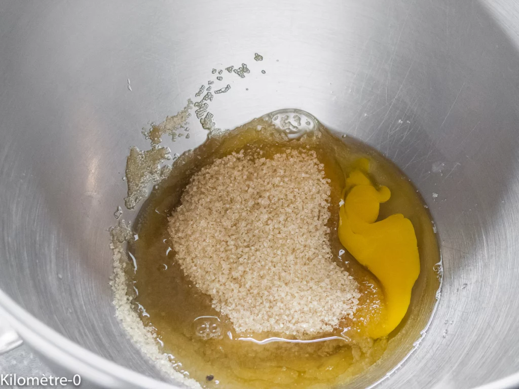 Gâteau au beurre (butter kuche) - Étape 1