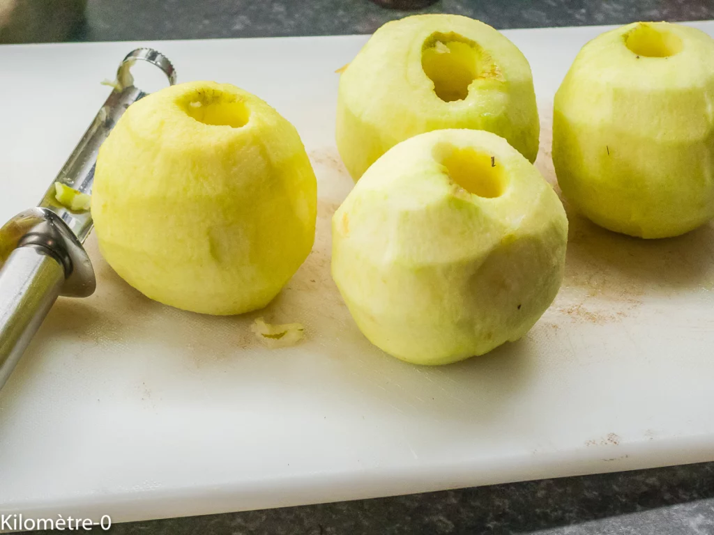 Tourte aux pommes (obsttourt) - Étape 1