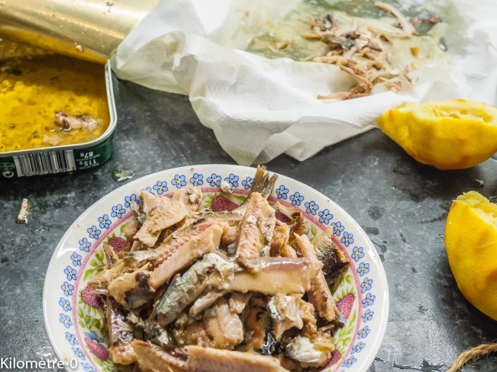 Cake salé aux sardines et à l&rsquo;orange - Étape 6