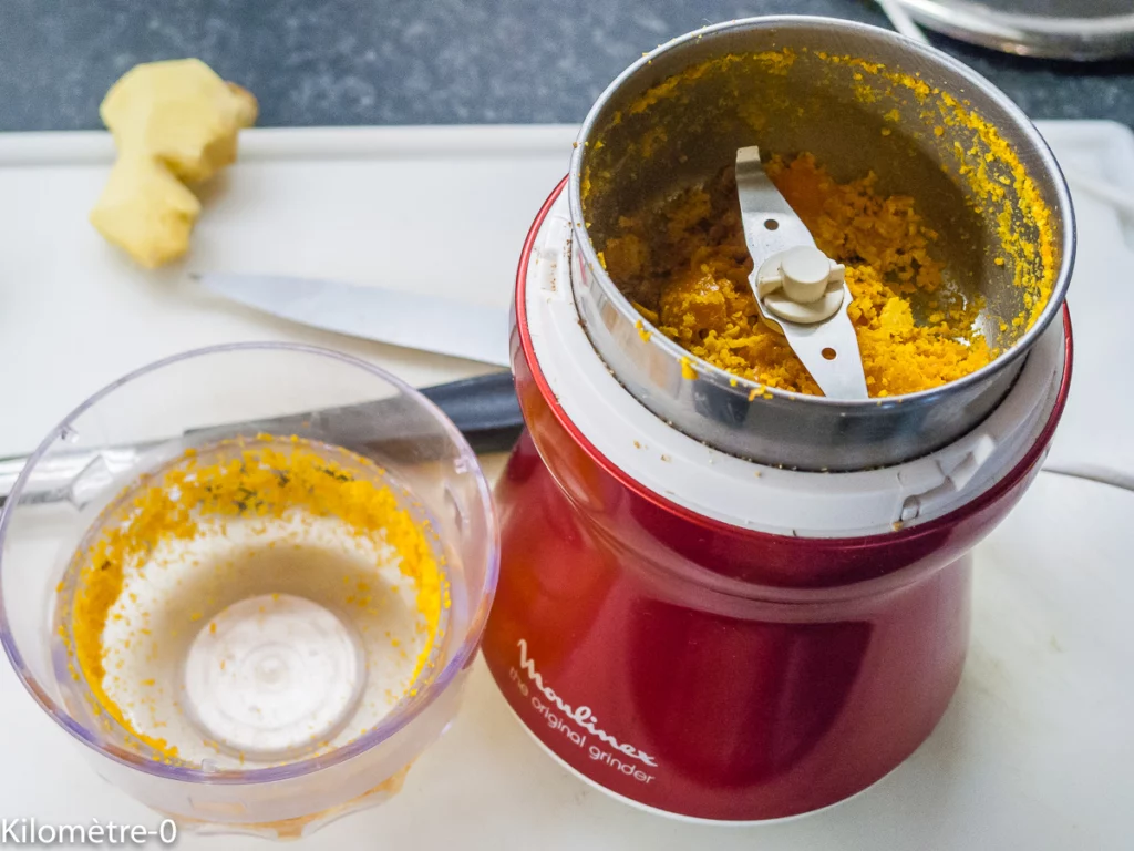 Cake salé aux sardines et à l&rsquo;orange - Étape 1