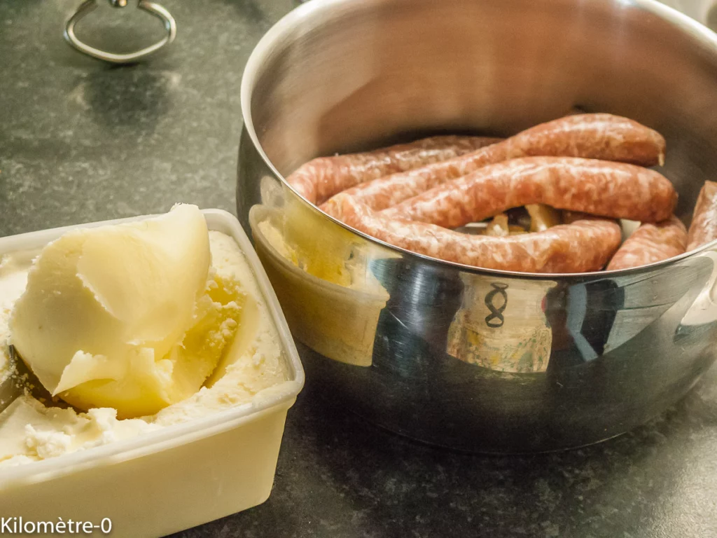 Recette des saucisses confites - Étape 2