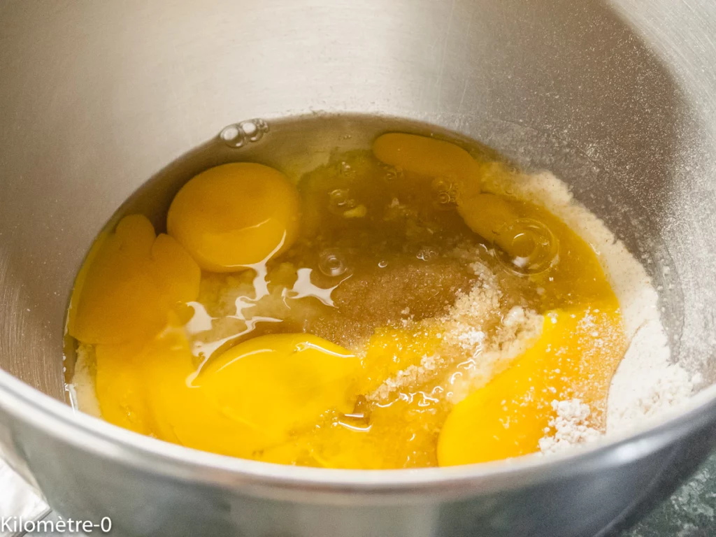 Amandine aux poires - Étape 2