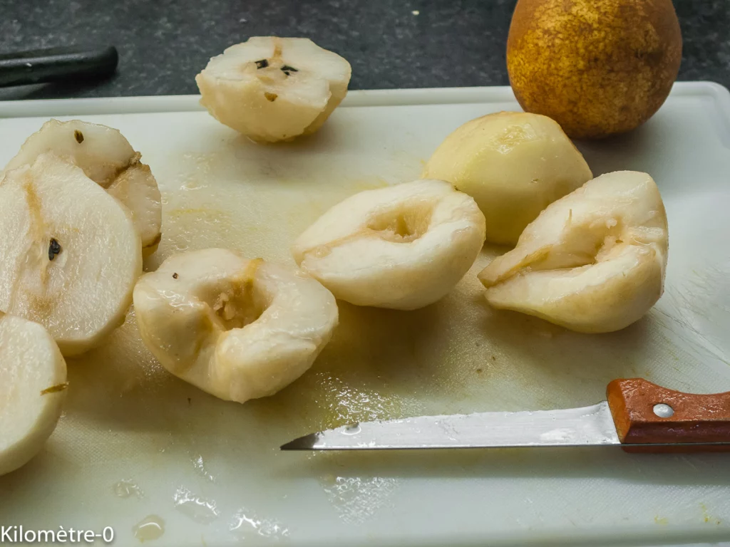 Amandine aux poires - Étape 1