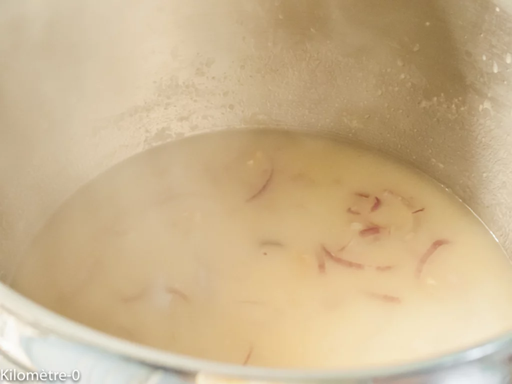 Saucisses confites au chou - Étape 8