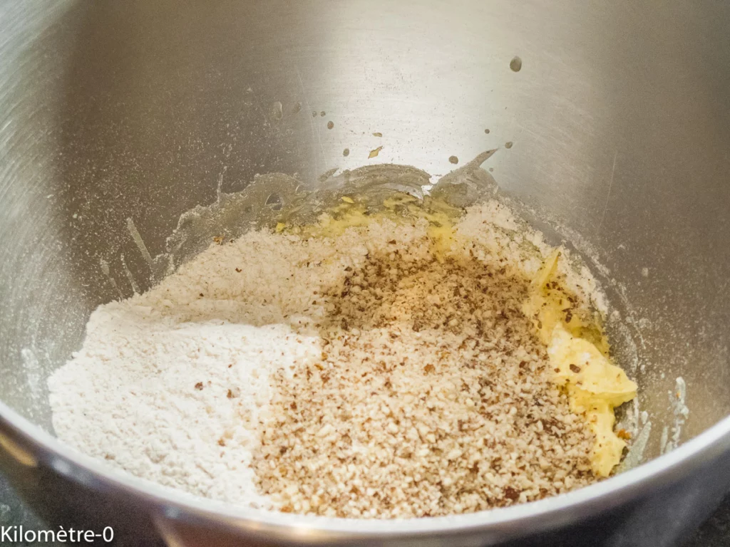 Carré aux amandes - Étape 8