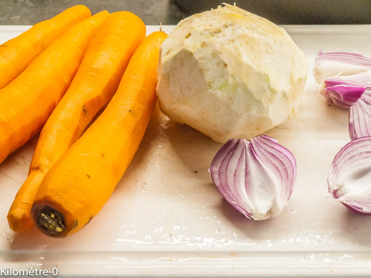 Photo de recette de Kilomètre-0, blog de cuisine réalisée à partir de produits de saison et issus de circuits courts