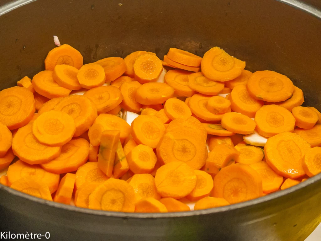 Ragoût de poulet aux pommes-Apple chicken stew - Étape 2