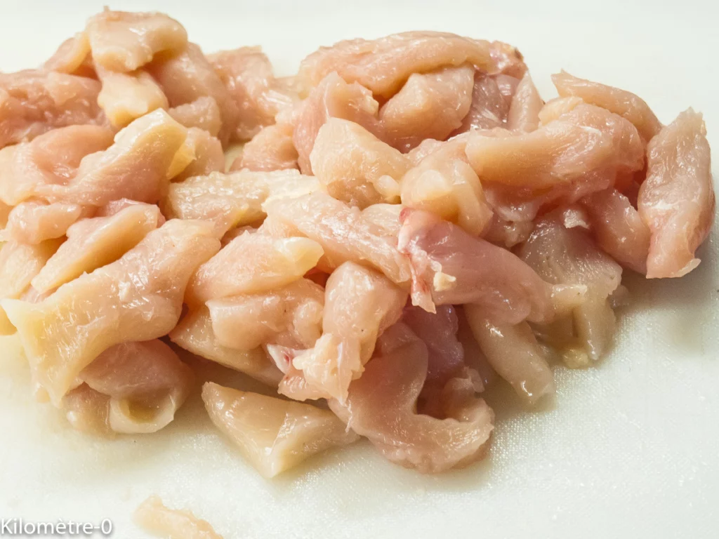 Ragoût de poulet aux pommes-Apple chicken stew - Étape 5