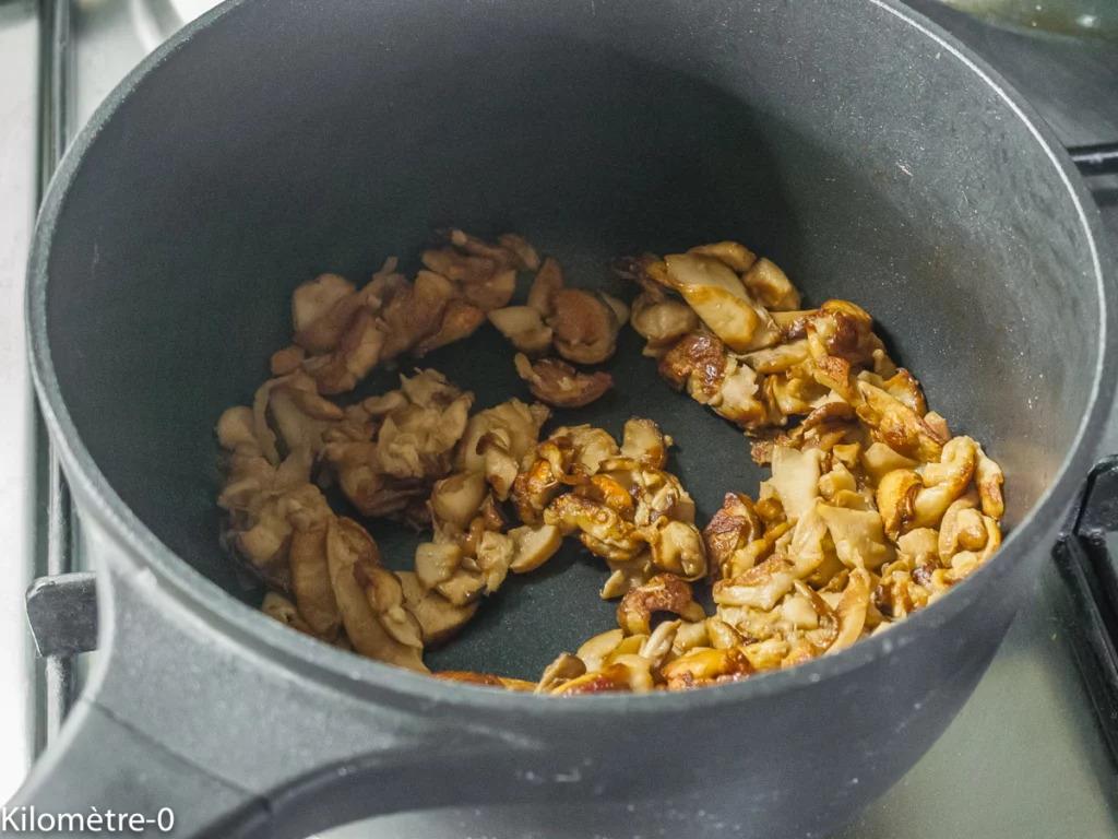 Poêlée de canard aux cèpes et aux poireaux - Étape 1