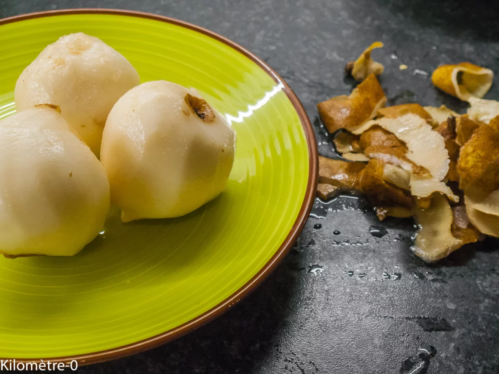 Gaufres aux poires, sauce chocolat - Étape 10