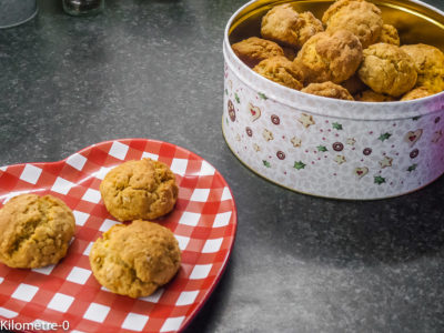 Photo de recette de petits gâteaux, biscuits, orange, agrumes, flocons d'avoine, facile, rapide, bio, Noël, légers, Kilomètre-0, blog de cuisine réalisée à partir de produits de saison et issus de circuits courts