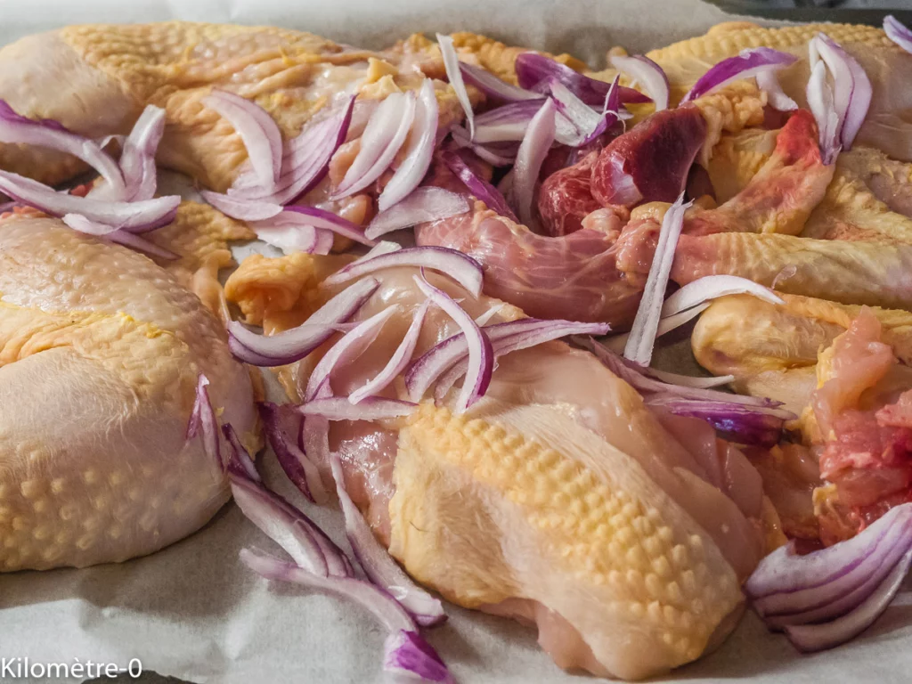 Poulet rôti aux oranges et à la sauce soja - Étape 2