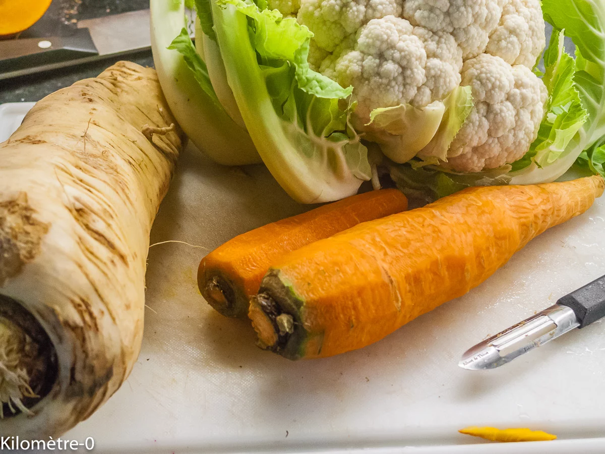 Photo de recette de Kilomètre-0, blog de cuisine réalisée à partir de produits de saison et issus de circuits courts