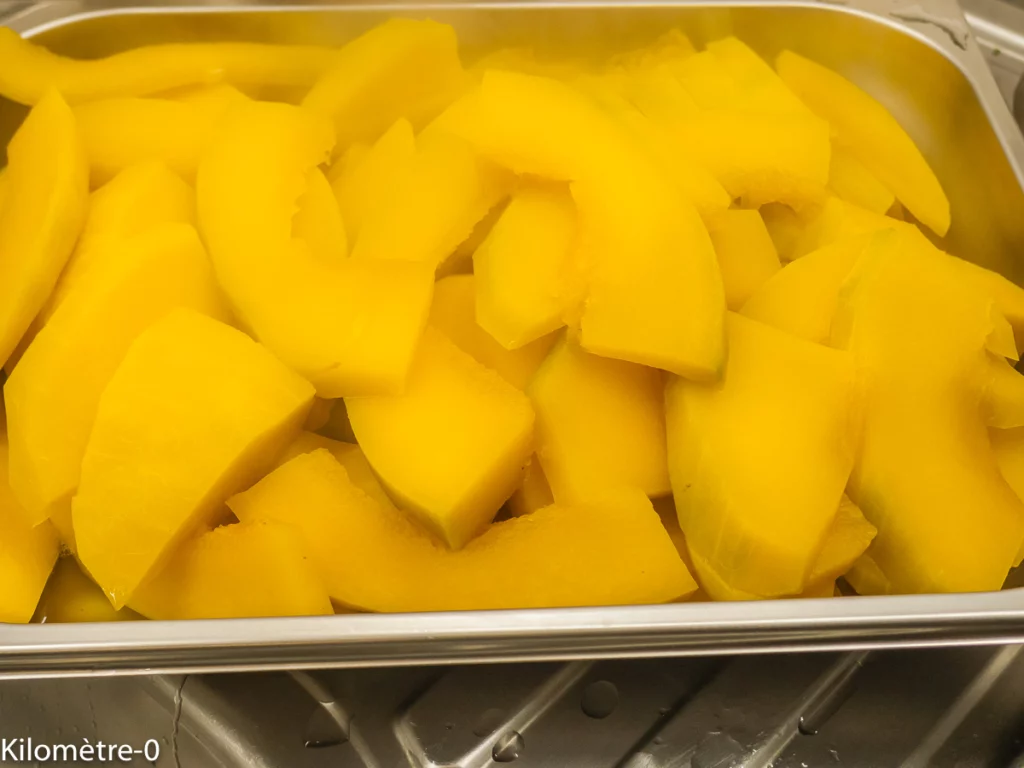 Gratin de courge aux cèpes et châtaignes - Étape 2