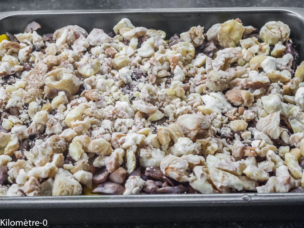 Gratin de courge aux cèpes et châtaignes - Étape 7