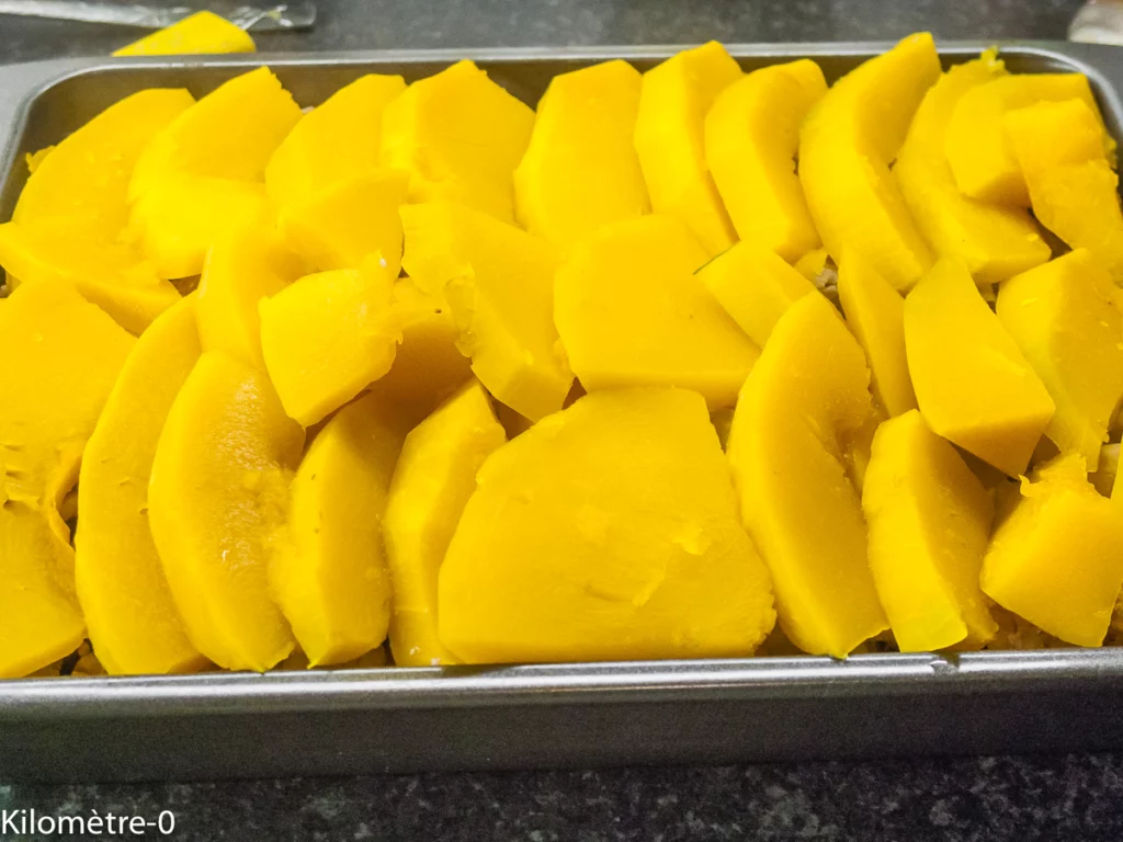 Gratin de courge aux cèpes et châtaignes - Étape 8