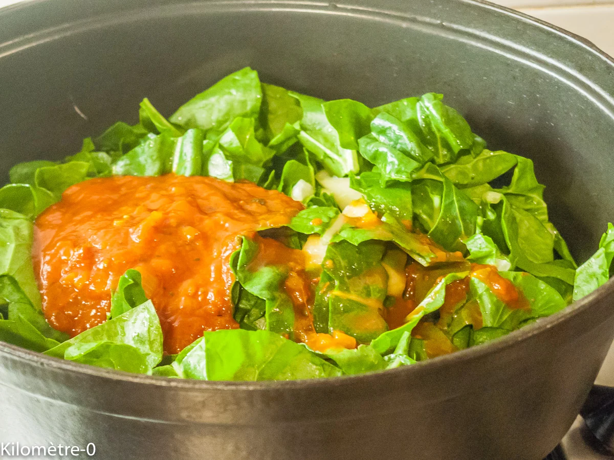 Photo de recette de Kilomètre-0, blog de cuisine réalisée à partir de produits de saison et issus de circuits courts
