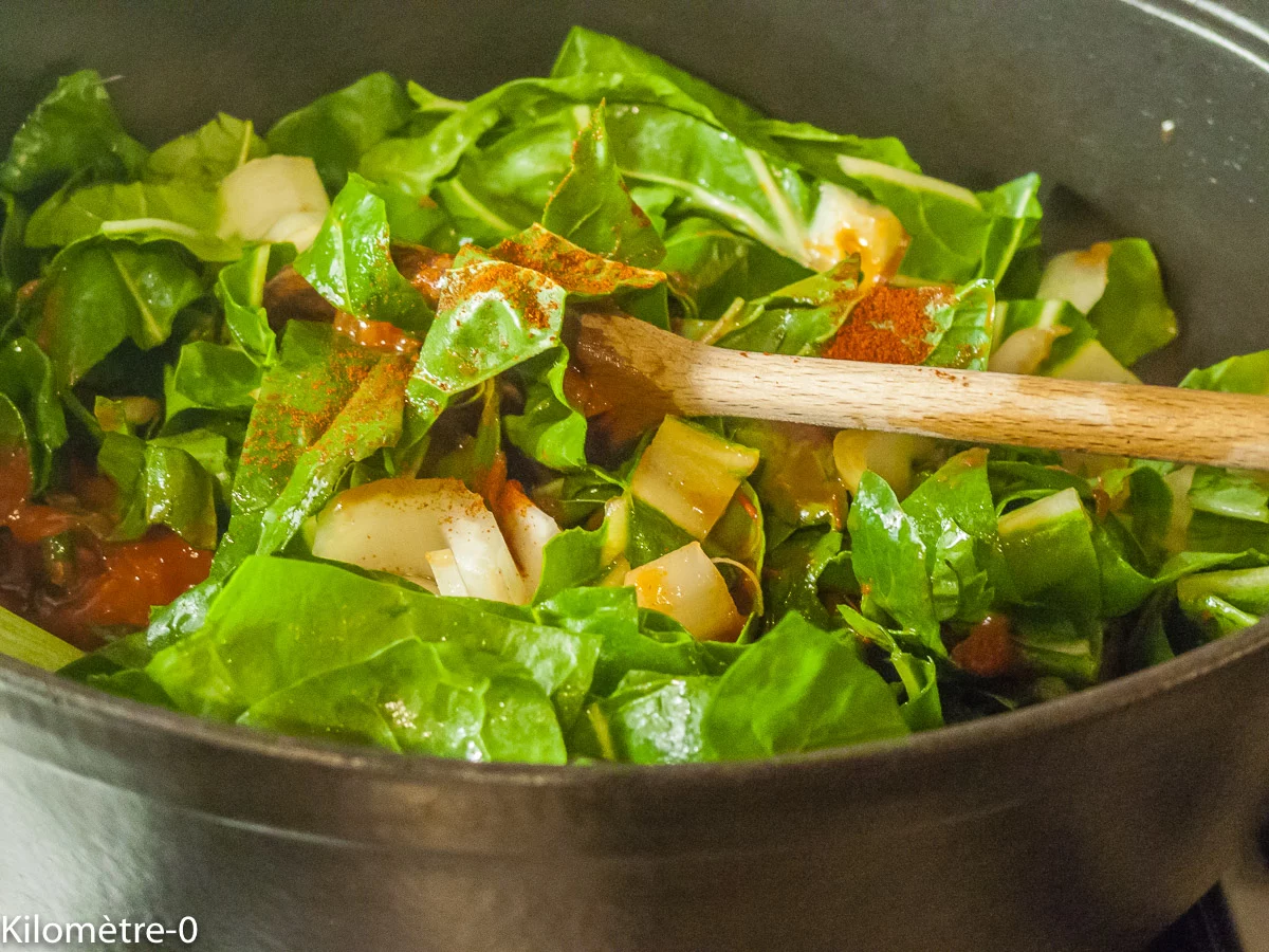 Photo de recette de Kilomètre-0, blog de cuisine réalisée à partir de produits de saison et issus de circuits courts