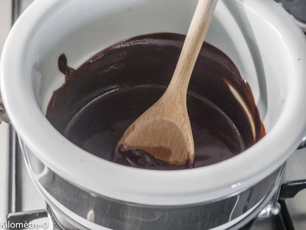 Fondant au chocolat et à la patate douce - Étape 4