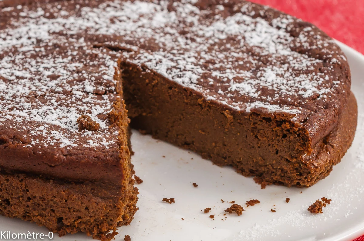 Photo de recette de fondant, chocolat, patate douce, bio, facile, fondant, dessert, légumes,hiver, automne, Kilomètre-0, blog de cuisine réalisée à partir de produits de saison et issus de circuits courts