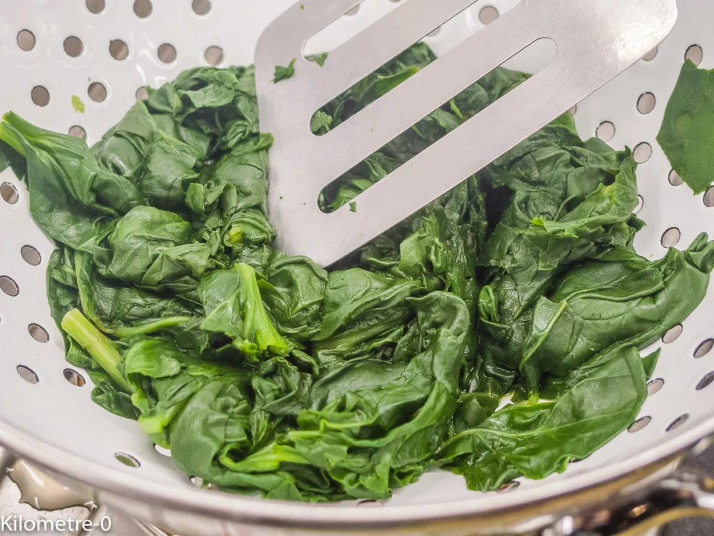 Gratin de navets aux épinards - Étape 4