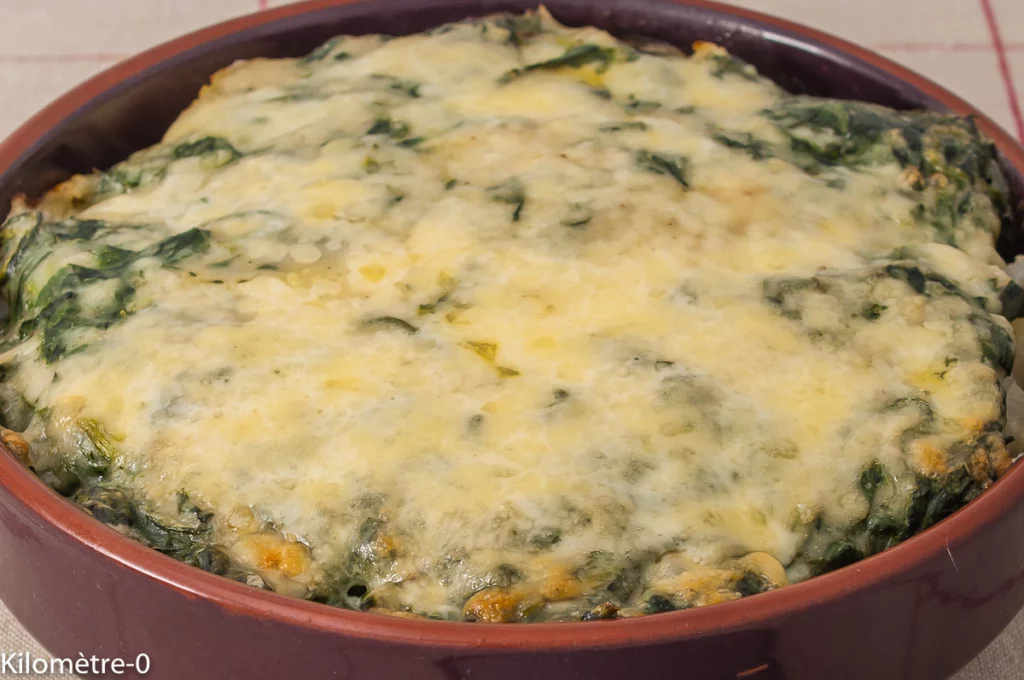 Gratin de navets aux épinards - Étape 9