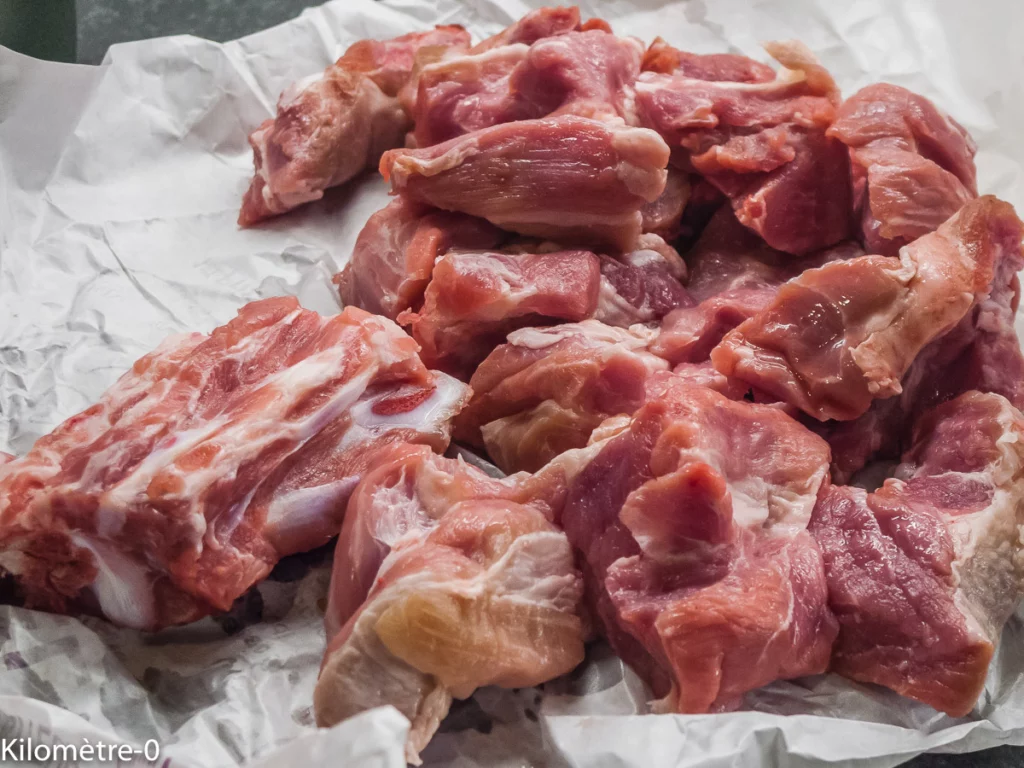 Estouffat de porc et de canard confit aux haricots blancs - Étape 4