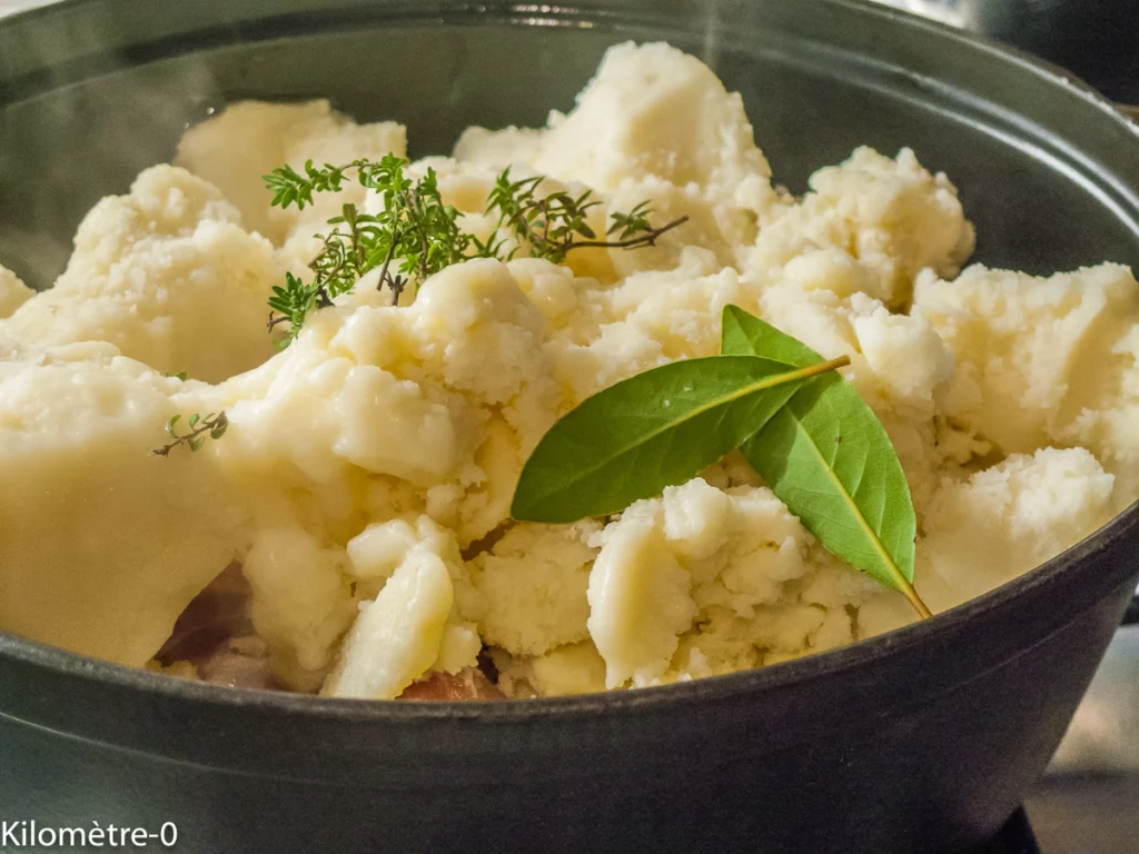 Joues de porc confite maison au radis noir - Étape 2
