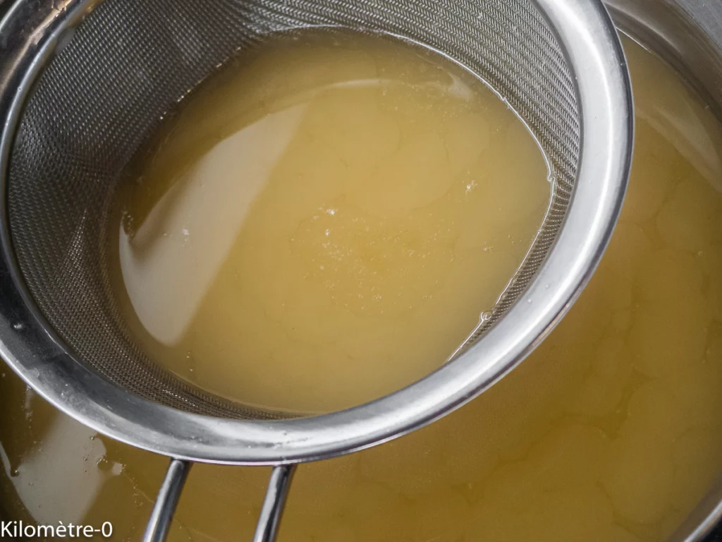 Joues de porc confite maison au radis noir - Étape 4