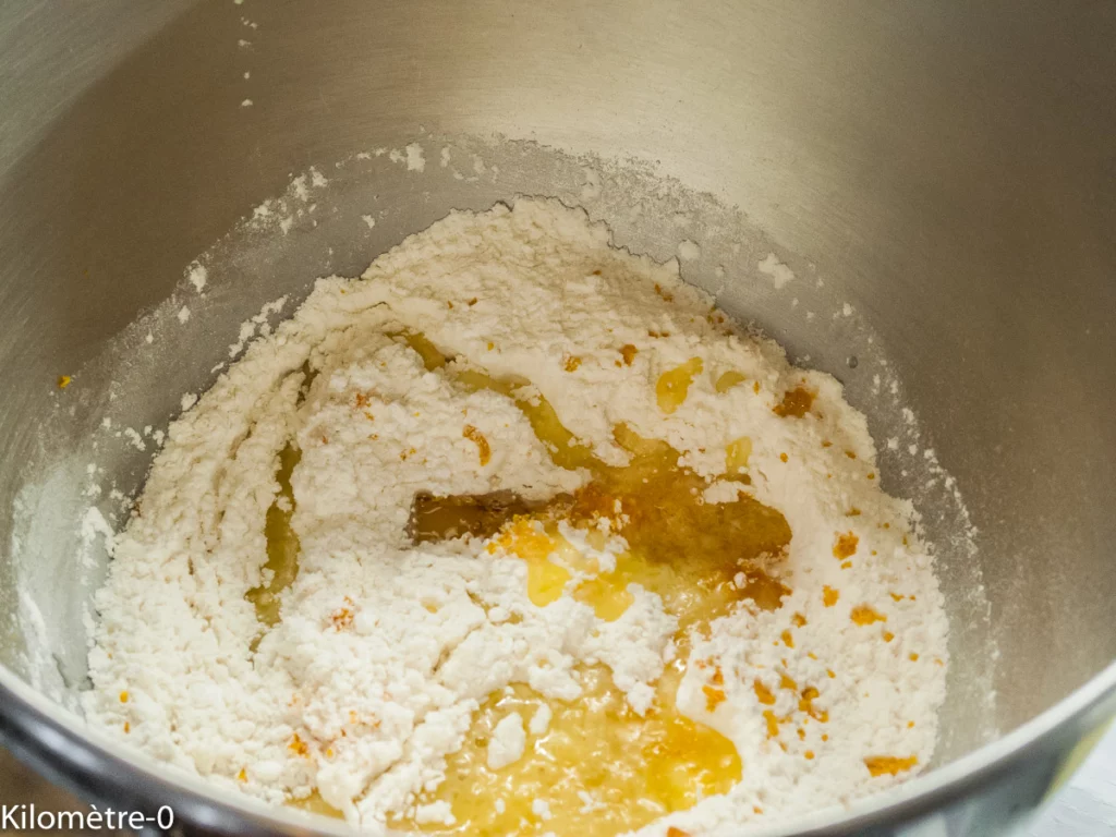 Sablés spirale chocolat orange - Étape 3