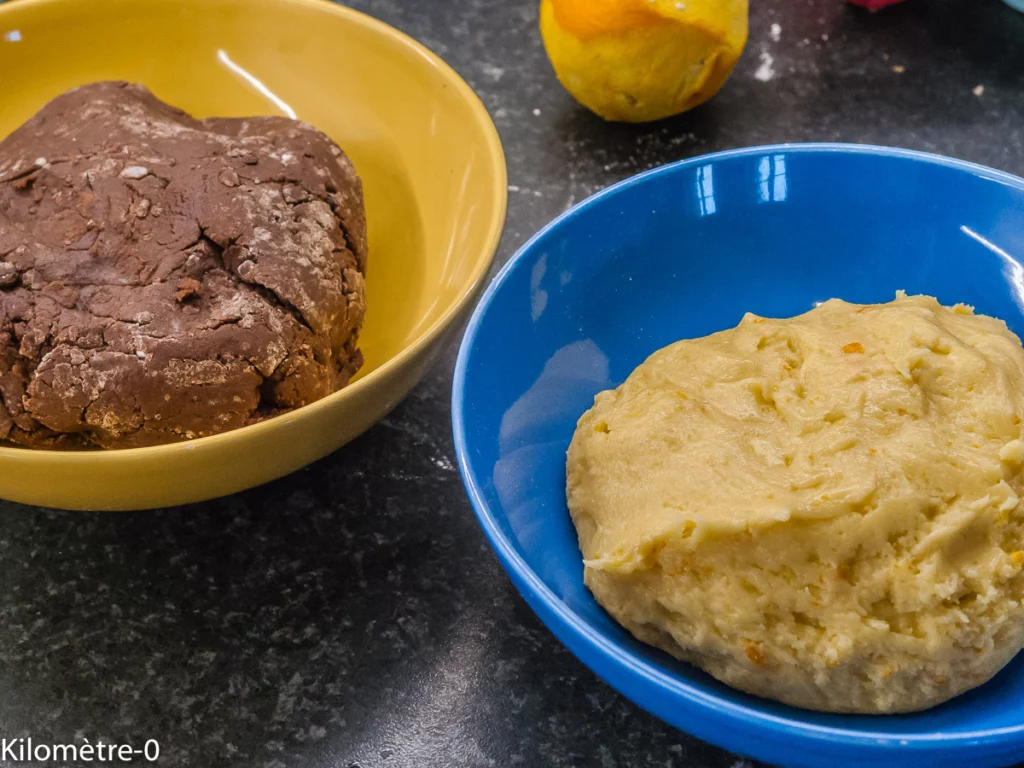 Sablés spirale chocolat orange - Étape 8