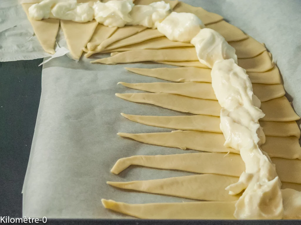 Candy cane feuilleté - Étape 4