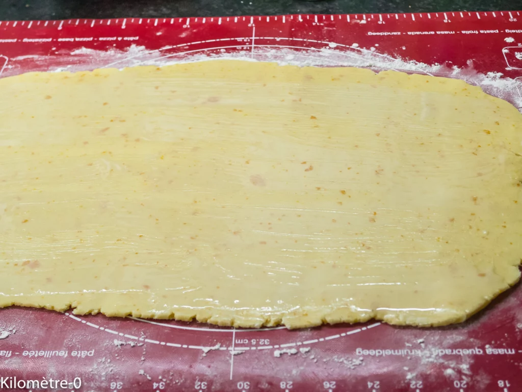 Sablés spirale chocolat orange - Étape 9