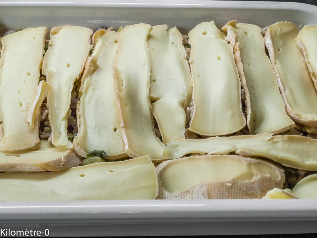 Gratin de crozets aux poireaux et reblochon - Étape 8