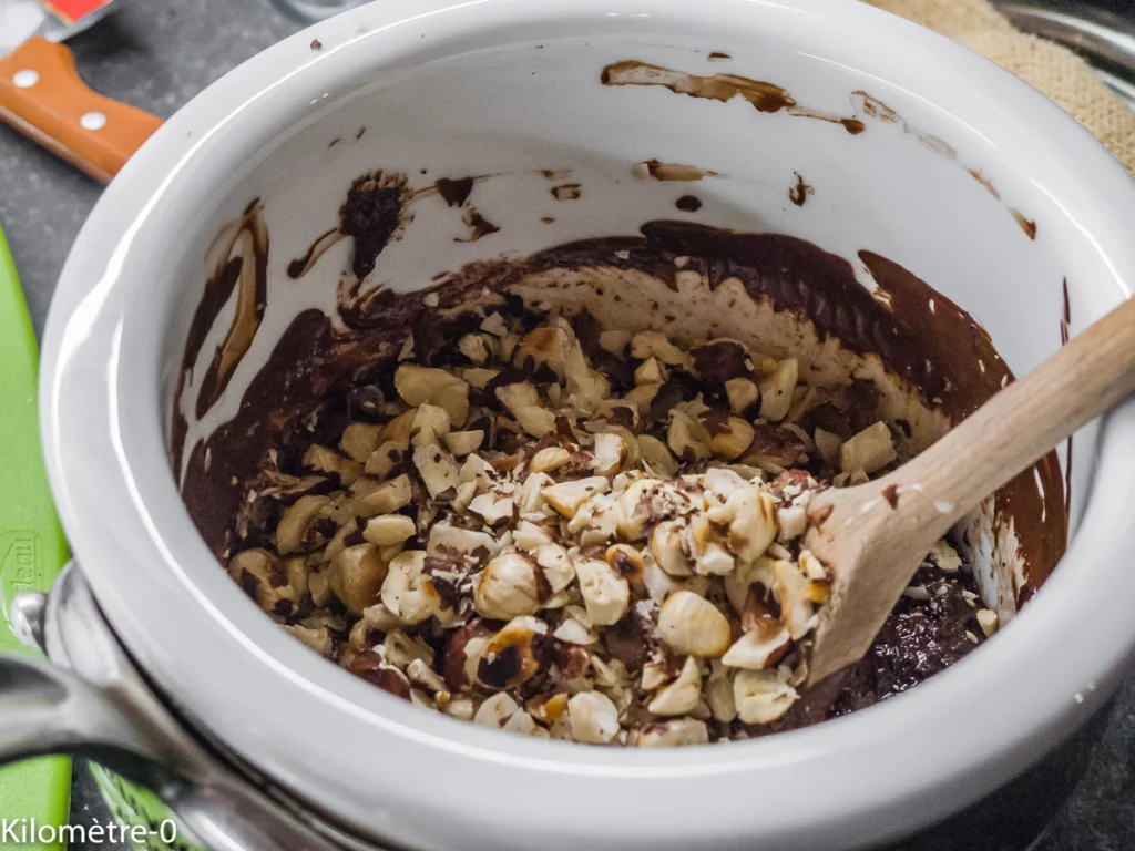 Bonbons chocolat noisettes - Étape 6