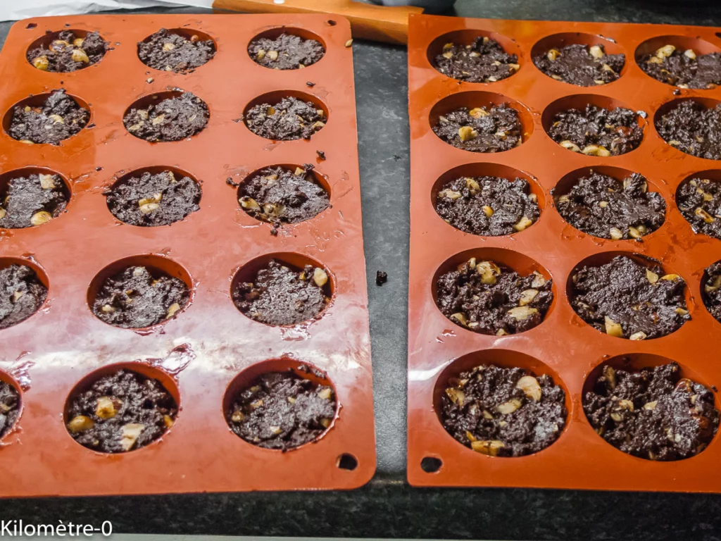 Bonbons chocolat noisettes - Étape 7