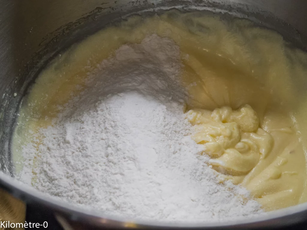 Bâtonnets à la vanille et au chocolat - Étape 2