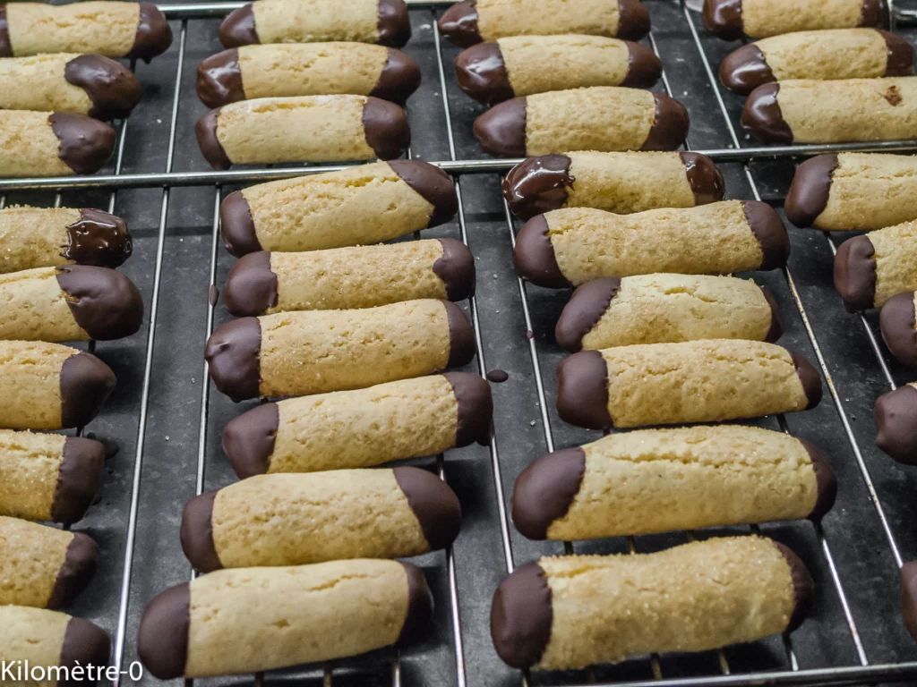 Bâtonnets à la vanille et au chocolat - Étape 6