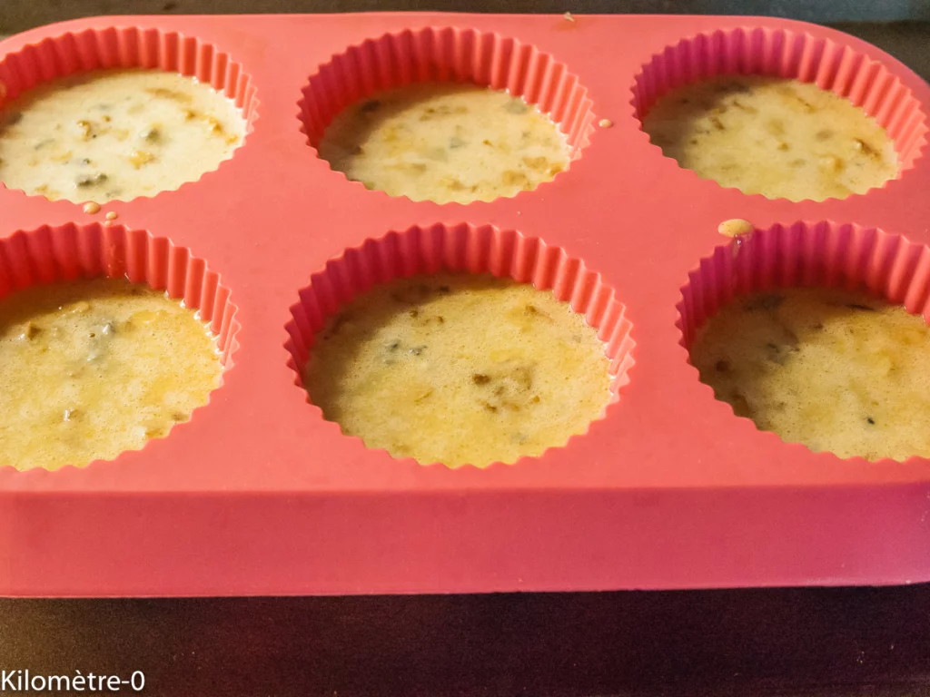 Moelleux au roquefort et aux noix - Étape 6