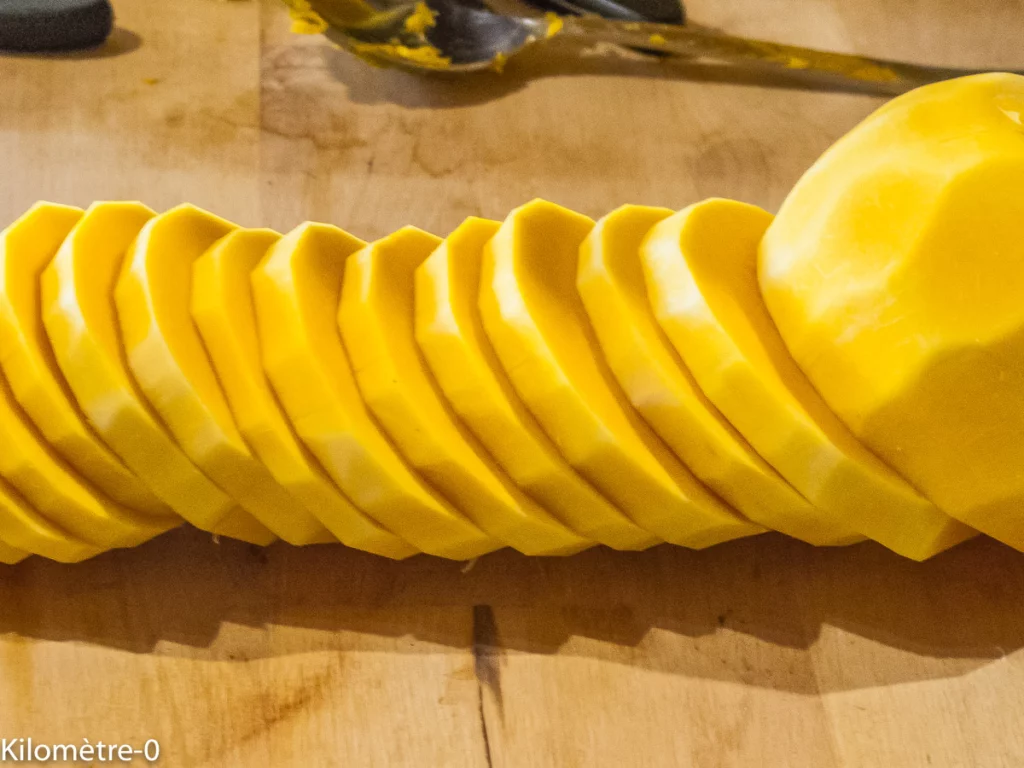 Canapé de butternut aux cranberries et aux noix - Étape 1