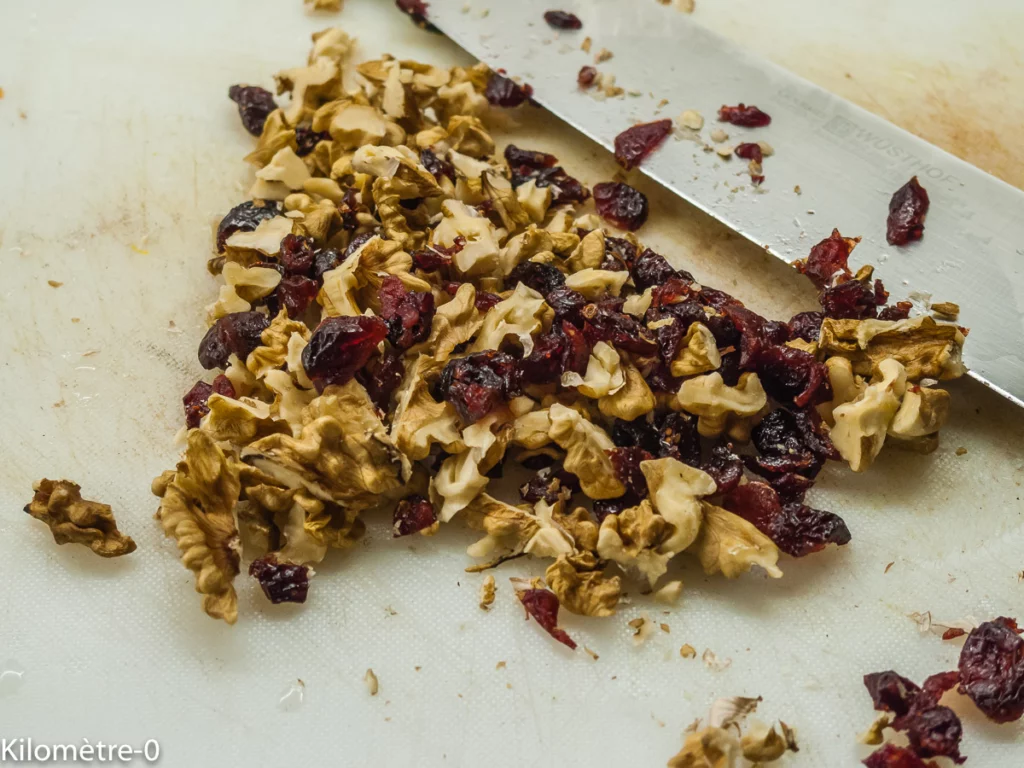 Canapé de butternut aux cranberries et aux noix - Étape 3