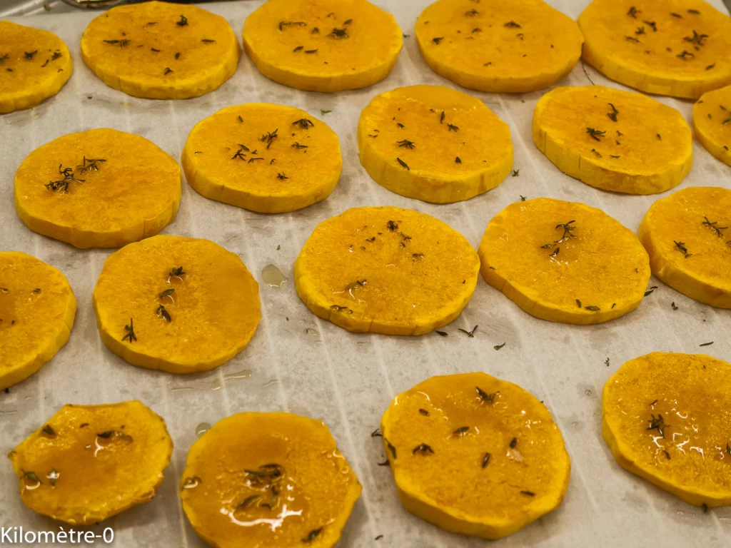 Canapé de butternut aux cranberries et aux noix - Étape 6