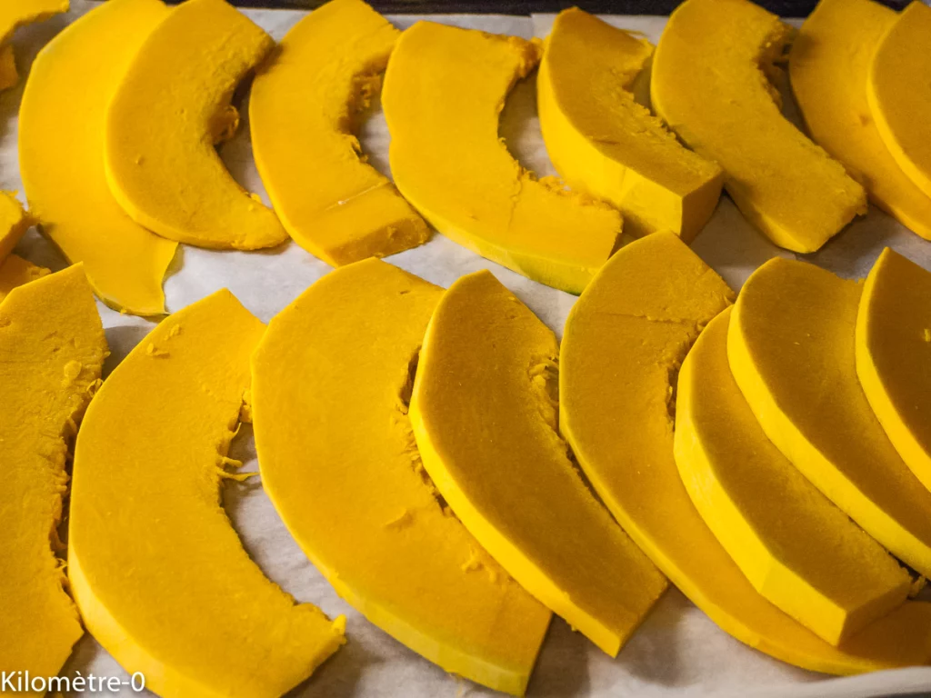 Potimarron rôti et crumble de noisettes - Étape 1